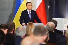 Президент Польши заявил о необходимости выплатить репарации Украине